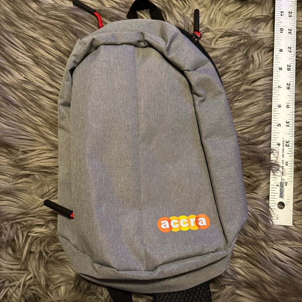 Like NEW ACCRA Canvas Unisex Side bag